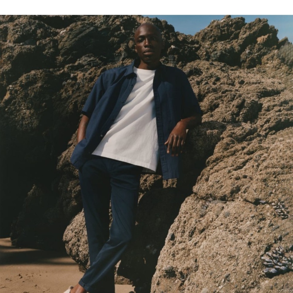 Everlane Deep Blue Trousers